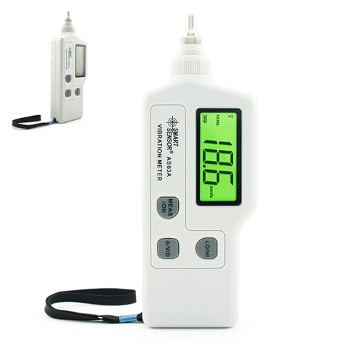 Vibromètre contre l'usure mécanique avec sonde haute sensibilité et écran LCD