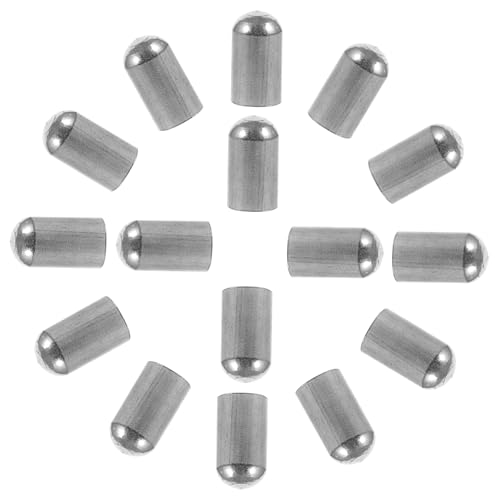 HAPINARY Rope End Cap Metal Fastener 30pcs Set Lanyard Fashionable and Portable