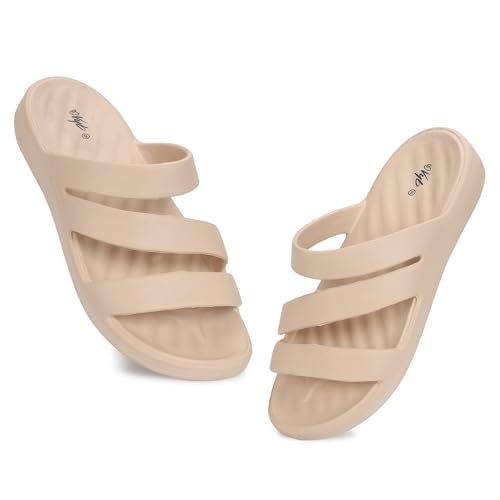 Image of Oodle Women Orthopedic Slippers Comfortable Flip Flops Slides | Anti Slip Lightweight Daily Wear Sliders