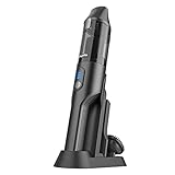 Handheld Vacuum Cleaner Cordless, Portable Lightweight Hand Vacuum Bagotte, Rechargeable 2600mAH Li-ion Battery, 3H Quick Charge, 35Min Long Run Time for Home Car Pet Hair Deep Cleaning