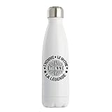 Bouteille Isotherme prénom Etienne | Gourde Thermos conservation chaleur double paroi isolante et réutilisable | Idée cadeau originale et drôle