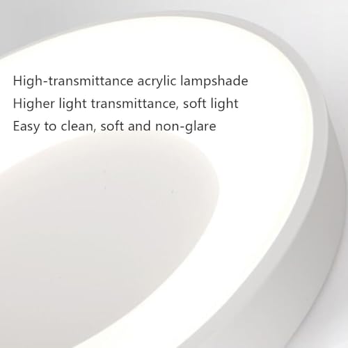 Plafonnier LED tricolore variable rond or de 50cm - 6