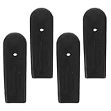 SKISUNO 2 Paar Rollstuhlbremsgriffe aus Schwarzem Gummi Ersatzteile mit Vielseitiger Funktion und Einfacher Wartung für Rollstuhlzubehör und Bremsen Am Rollstuhl