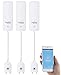 Produktbild Luminea Home Control Wasserstandsmelder: 3er-Set ZigBee-Wassermelder, EXT. Sensor, 2 J. Batterielaufzeit, App (Wasserstandssensor, Wasserwarner ZigBee, Waschmaschine)