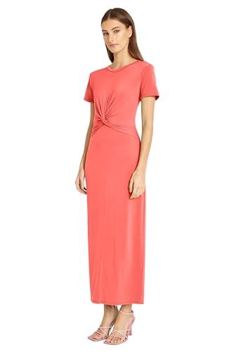 Image of Donna Morgan Women's Twist Detail Maxi Dress for Women | Cocktail & Wedding Guest | Casual Dresses for Women