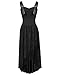 Produktbild Belle Poque Spitzenkleid Damen Korsagenkleid Schwarze Kleider Winter S BP579-1