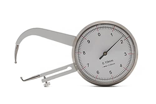 Instrumento Mecánico Medidor de Espesor de Lentes 0-10mm miniatura 2