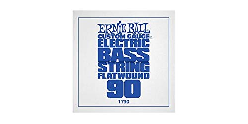 ERNIEBALL (A[j[{[) x[X .090 FLATWOUND BASS CHROME PLATED STEEL