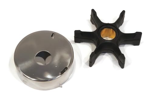 Image of The ROP Shop Water Pump Impeller, Housing Kit for Johnson, Evinrude 0432955, 432955 Outboard