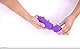 Magic Wand Massagegerät Massagestab - Realistischer Vibrator - sehr stark - sehr leise - 18 Stufen - Sexspielzeug - Massager Akku Wiederaufladbar - Von Entspannung bis Orgasmus - Sextoy für G Punkt, Klitoris oder Anal (Lila)