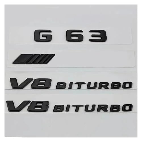 POKOLOVEYG G63 AMG W463 W464 G 63 V8 BITURBO �X�^�C�� 3D ABS ����u���b�N �� ���A �g�����N ���^�[ �o�b�W �G���u���� ���S �X�e�b�J�[ �o�b�W(G63)