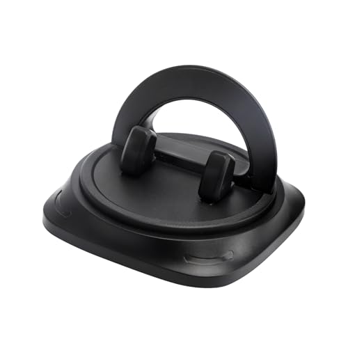 porta cellulare da da auto portacellulare da da auto universale telefono macchina ruotabile a 360 gradi con base adesiva per tutti gli smartphone dispositivi GPS nero