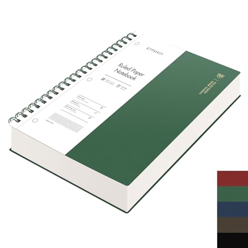 Carnet à spirale A4 ligné pour ne plus jamais déchirer vos pages de notes importantes