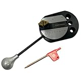 Inserts de coupe en carbure : comprend 2 inserts en carbure avec 3 bords tranchants chacun pour une performance durable et durable.