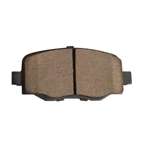 Image of Detroit Axle - Rear Brake Pads for 2014-2023 Jeep Cherokee, 2015-2023 Jeep Renegade, 2015-2017 Chrysler 200, 2016-2023 Fiat 500X, 2023-2025 Dodge Hornet, Ceramic Brake Pads w /Hardware Replacement