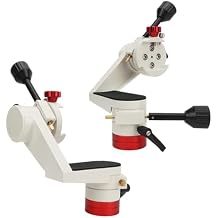 Altazimuth Telescope Mount, 360 Adjustment Angle Thread Aluminum Alloy Micro Motion PTZ Mount for Astronomy Bird Watching, Support Up to 5kg