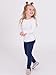RuffleButts Ruffled Long Sleeve Layering Tee - White - 3T