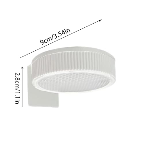 Lámpara de visualización de arte a batería y aplique de alto brillo para pared 4