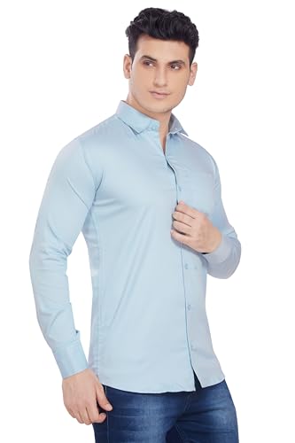 Image of DIVISIVE Men's Solid Slim Fit Shirt