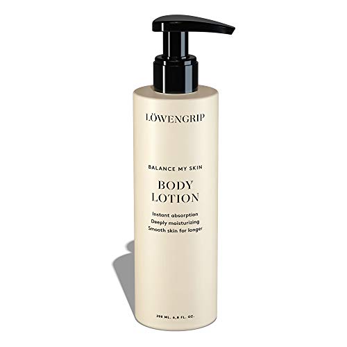 Löwengrip, Balance My Skin Body Lotion – Shea Nut. Snelle & snelle absorptie. Intense hydratatie en voeding. Zweden's Snelst groeiende Beauty Brand. Alle huidtypes + gevoelige huid. 200 ml