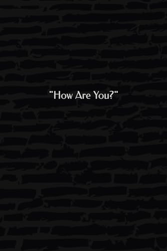 Journal réfléchissant How Are You, le carnet intime pour cultiver la bienveillance
