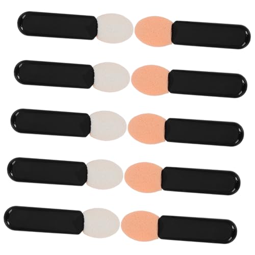 FOMIYES 10 Set Eye Shadow Brushes Set Blending Tool for Eyeshadow Makeup Lip Concealer Applicator Travel Size Soft Sponge Tips Mini Eyebrow Brush Makeup Kit