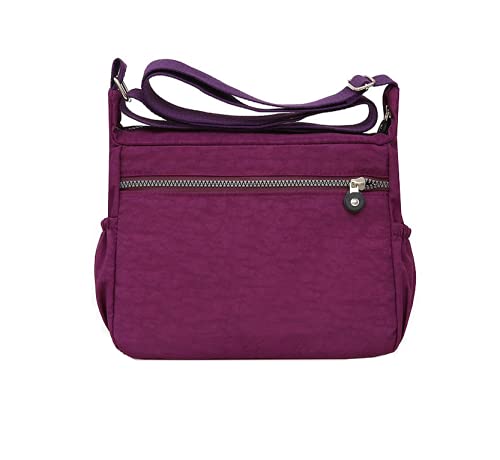 Image of Single shoulder Messenger Crossbody Bag Nylon Purse Satchel Travel Women Lady Fashion Top Handle