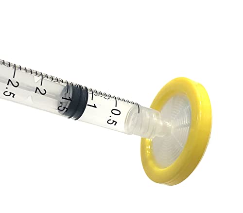 Image of Syringe Filter Sterile, MCE 0.22μm 30mm Yellow (30 /PK)