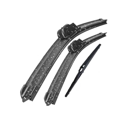 Hojas para limpiaparabrisas para Toyota para RAV4 XA30 2005-2012 Juego De Escobillas para Parabrisas, Limpiaparabrisas Delantero Y Trasero De 24+16+12 Limpiaparabrisas