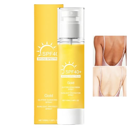 Protector Solar Facial en Spray - 50ml Hidratante Brillo Facial Cosméticos | Spray FPS para Protección Solar - Montañismo, Playa, Ciclismo, Actividades al Aire Libre