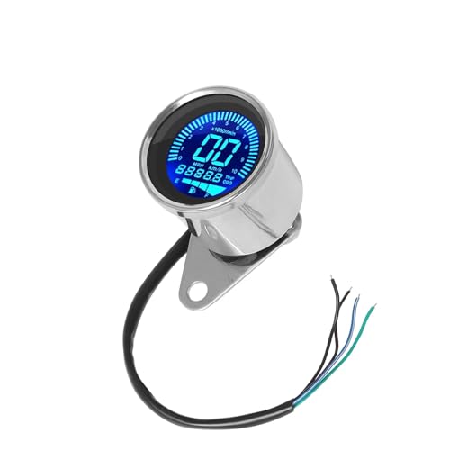 Jauge de carburant moto universelle et tachymètre numérique pour réparer un tableau de bord