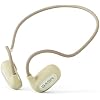 BASN AirS1 Open Ear Headphones, Bluetooth 5.3 Air Conduction ENC Sport Earbuds with Premium Sound & Clear Calls, IPX5 Waterproof Wireless Earphones for Workouts Running Hiking Cycling Beige