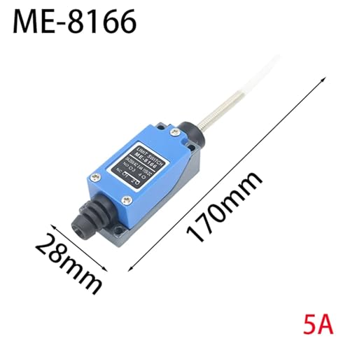 Interruptor de límite tipo final de carrera mecánico ME-8166 de resorte flexible 2