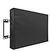 Produktbild SUBLXPoten TV Abdeckung Outdoor Outdoor TV Abdeckung Bildschirm Staubdicht Wasserdicht Abdeckung Set Abdeckung Oxford Fernsehen Fall TV(Black,60-65inch)