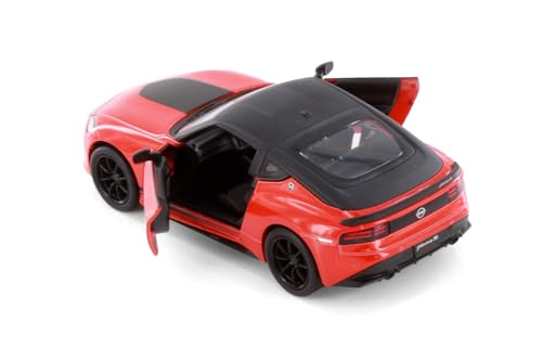 2023 Fairlady Z Customized Edition, Coche Deportivo Naranja 1:36 miniatura 5