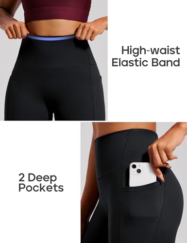 Heathyoga Scrunch Butt Lifting Leggings with Pockets for Women Tummy Control Workout Leggings No Front Seam Yoga Pants4
