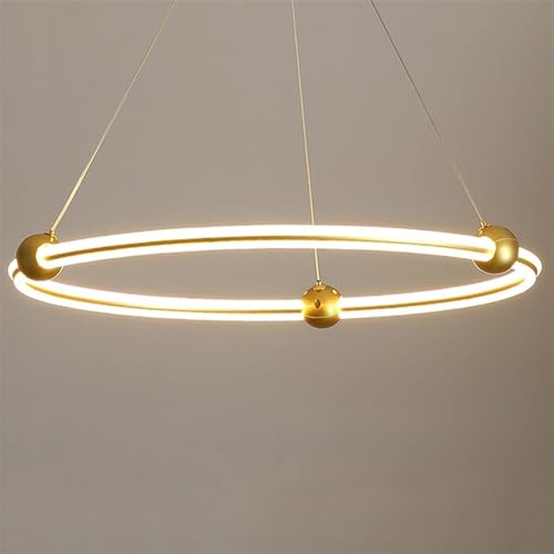 Luminaires à dimmables modernes lustres à télécommande salon QTHWB