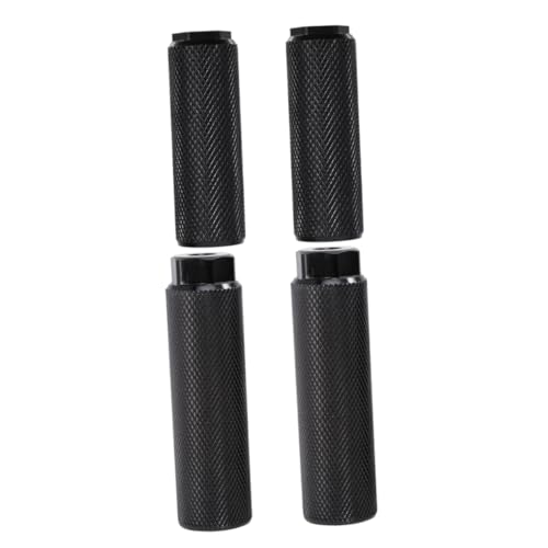 BRIGHTFUFU 4pcs Small Bike Pegs Aluminum Alloy Cycle Wheel Accessory Detachable Sturdy Portable for Mountain Bikes Comfortable Ride