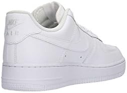 NIKE Men's Low-Top Basketball Shoe, White/White, 7 | Image 3
