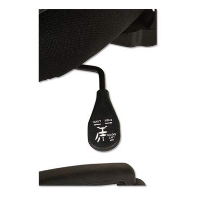 Alera Aleelt4218S Elusion Ii Series 275 Lbs. Capacity Suspension Mesh Mid-Back Synchro Seat Slide Chair - Black #TOP5