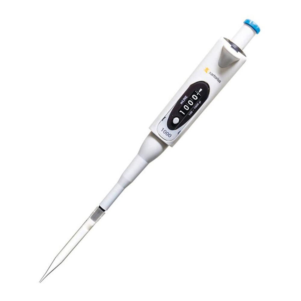 Sartorius 725070 Upgrade mLINE Mechanical Pipette, 1 Channel, 100-1000ul Volume
