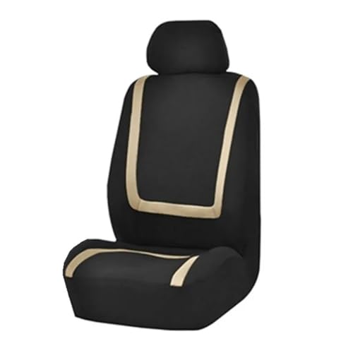 Housses de siège auto en tissu beige élégant pour Citroën DS3 DS5