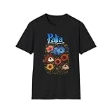 Palia Inspired Chapaa Plushies Floral T-Shirt — Cute Game-Inspired Character Tee Black