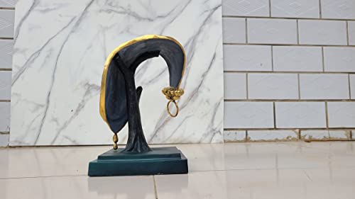 Youfine 12.6'' Famous Dance Of Time Ii Bronze Salvador Dali Collection Statue Famous Modern Art Tabletop Display #TOP6