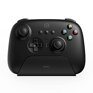 8Bitdo Ultimate 2.4g Wireless Controller with Charging Dock, 2.4g Controller for Windows, Android & Raspberry Pi (Black)