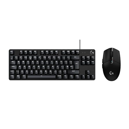 Logitech G305 LIGHTSPEED Wireless Gaming Mouse and G413 TKL SE Mechanical Gaming Keyboard – mouse with HERO sensor and compact keyboard – PC/Mac - Black