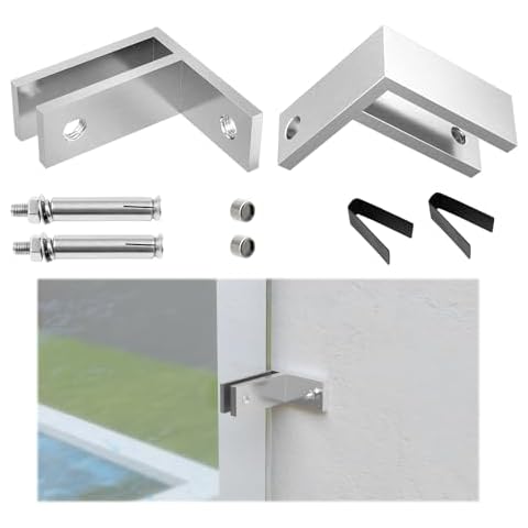 Muzata GA09 Brushed Glass Clamp Cover
