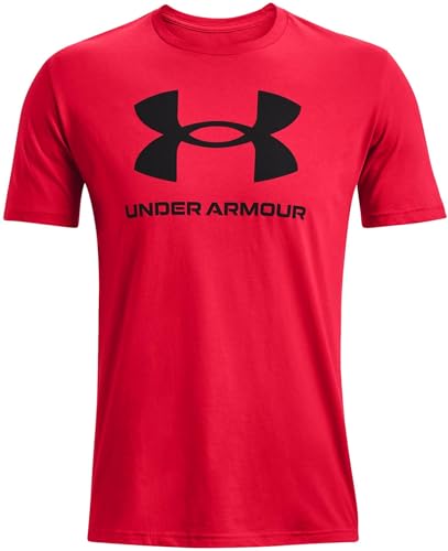 Under Armour Global Foundation Herren-T-Shirt, kurze Ärmel, active red (rot), L – Ansicht 1