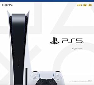 Sony Playstation 5 Disc Version PS5 Console - 4K-TV Gaming, 120Hz 8K Output, 16GB GDDR6, 825GB SSD, WiFi 6, Bluetooth 5.1 (Renewed) White — photo 3 of 4