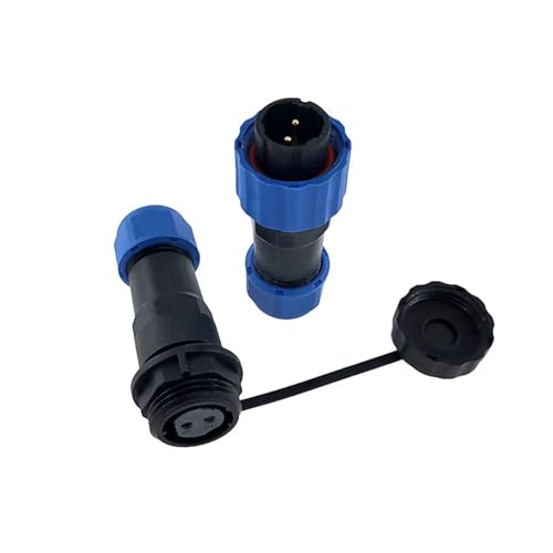 Conector SP16 de aviación docking de 2 pines para cableado macho hembra 3